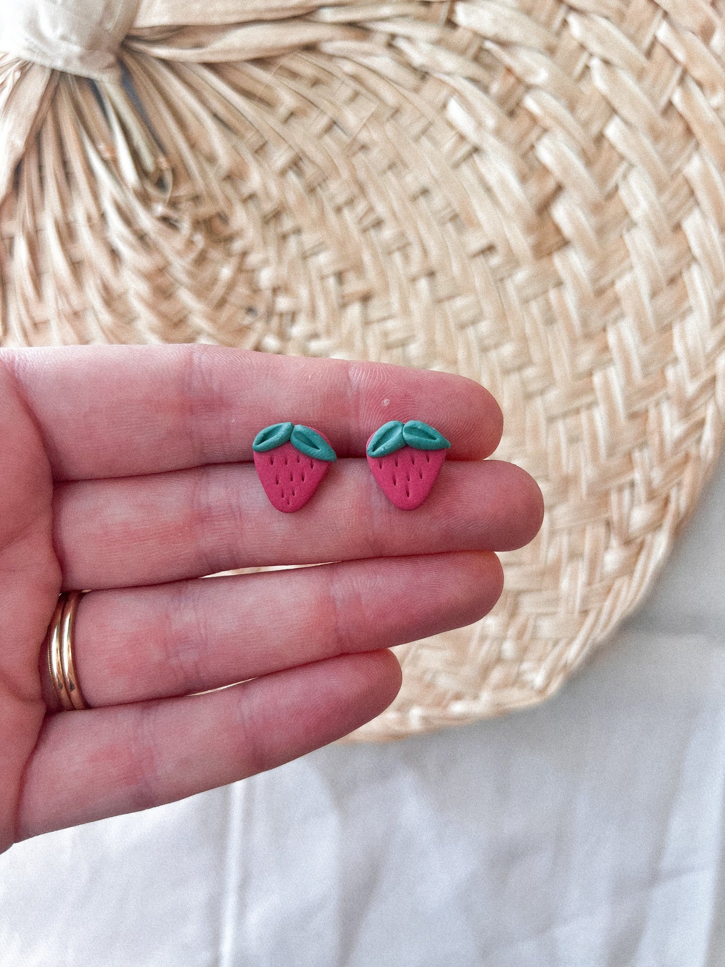 Strawberry Studs