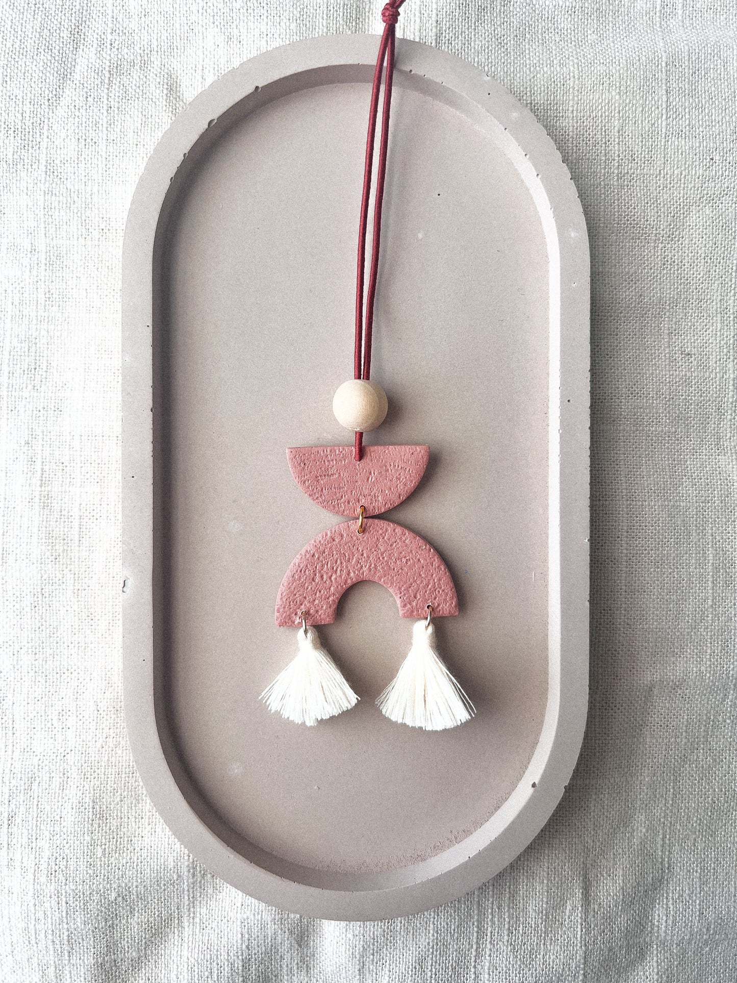 Arches Car Hanging | Rose