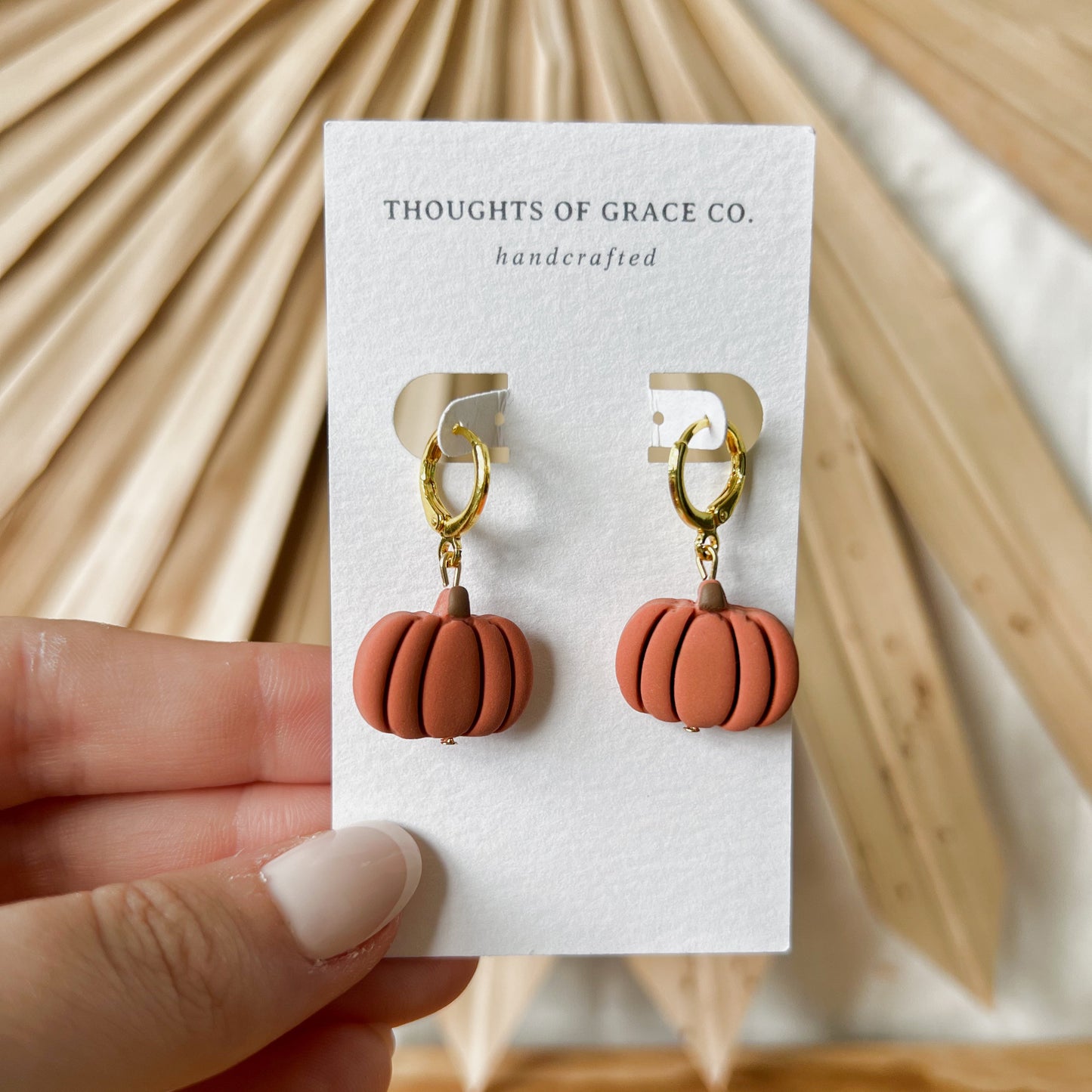 Pumpkin Dangles