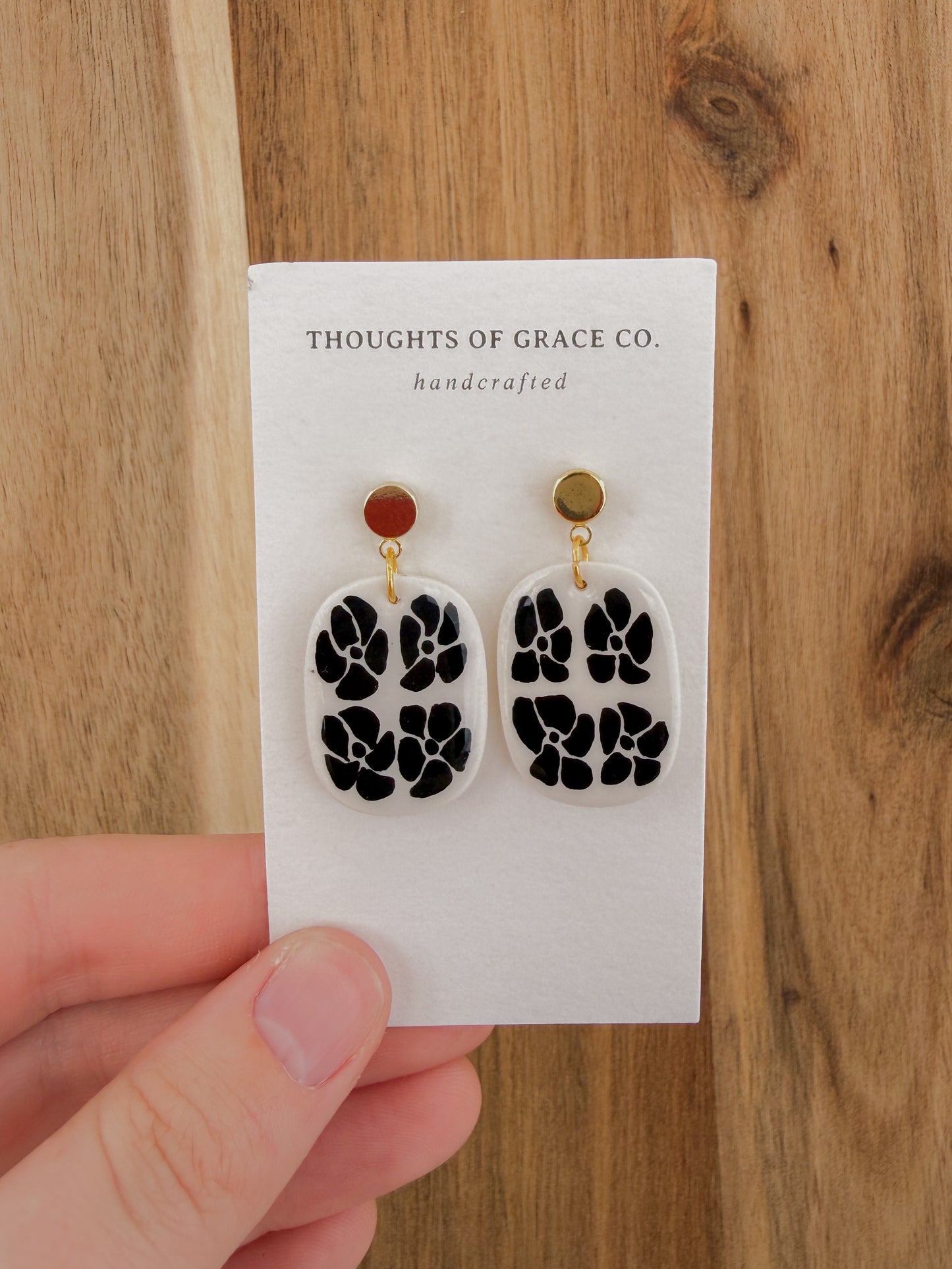 Micah Dangles | Painted Florals