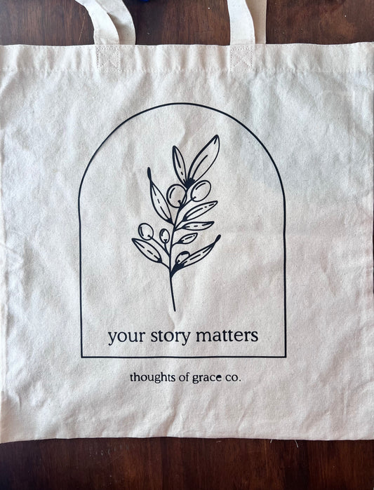 Olive Branch Tote Bag