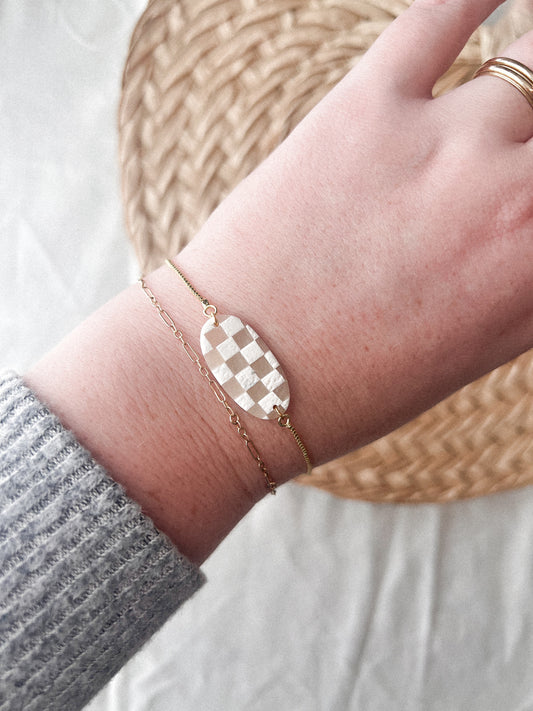 Kate Bracelet | Checkered