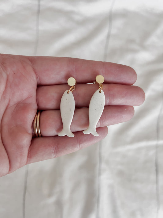 Sardine Dangles | Butter Yellow
